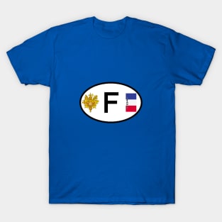 France car country code T-Shirt